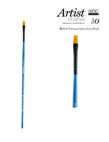 KCK PREMIUM NYLON FLAT BRUSH - BR 568F #0